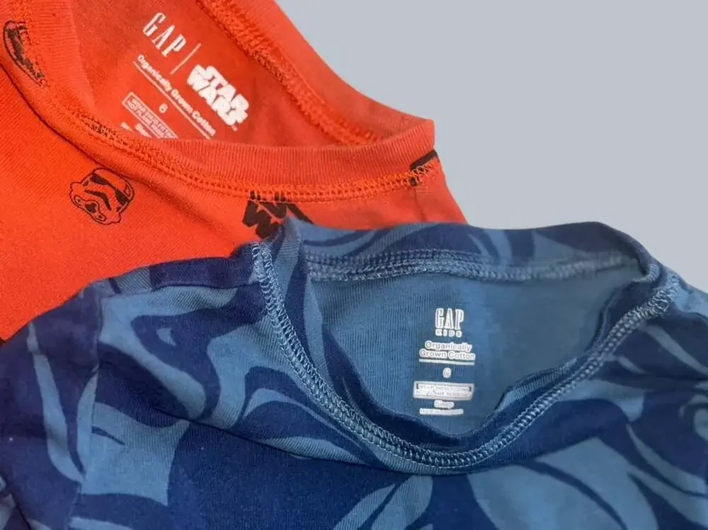 GAP Star Wars Halloween and Blue Pajama Sets Lot Sz 6